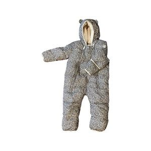 Gap leopard print snow suit